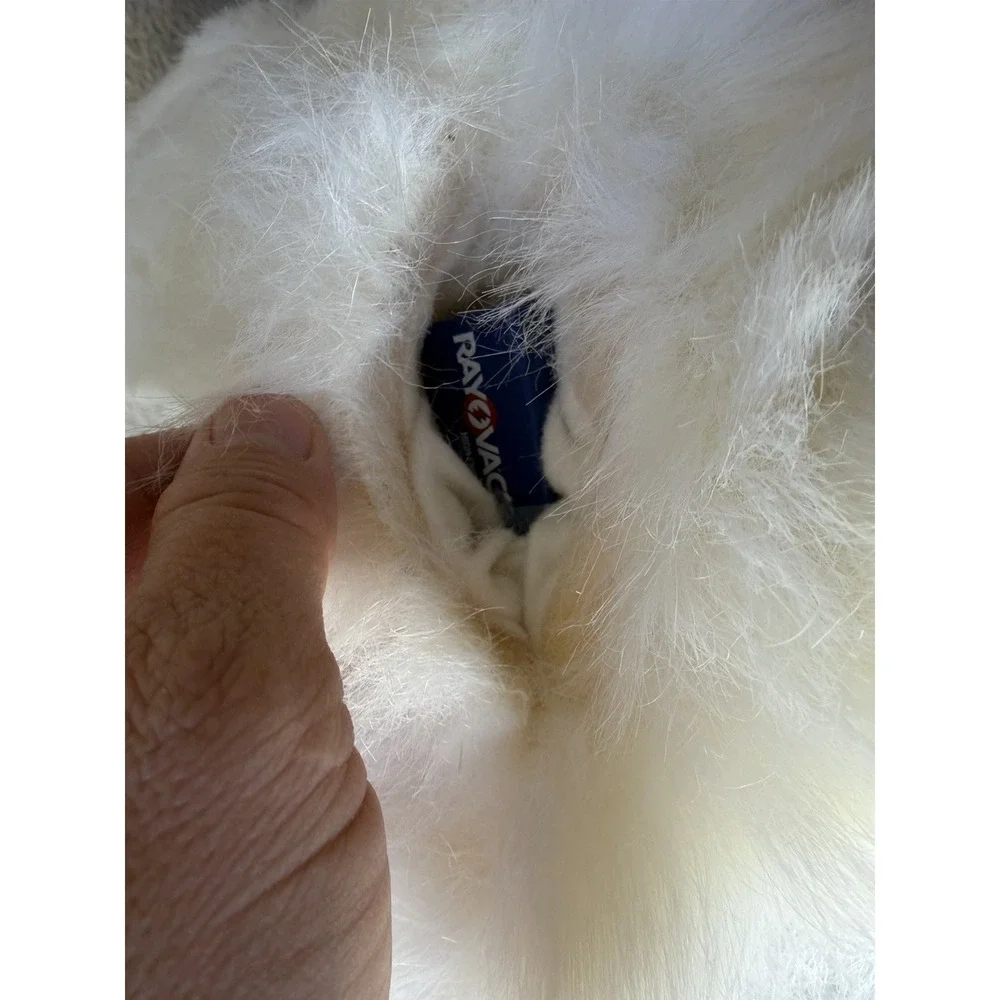 Vintage 1988 Prrrt Inc Purring Persian Cat Plush White 80s Deadstock Working NWT